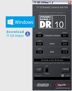 TT Dynamic Range Meter Windows