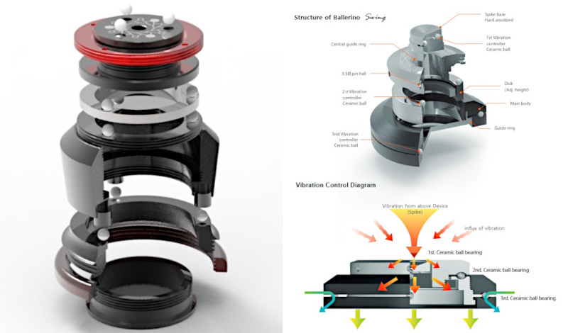 Hifistay exploded view